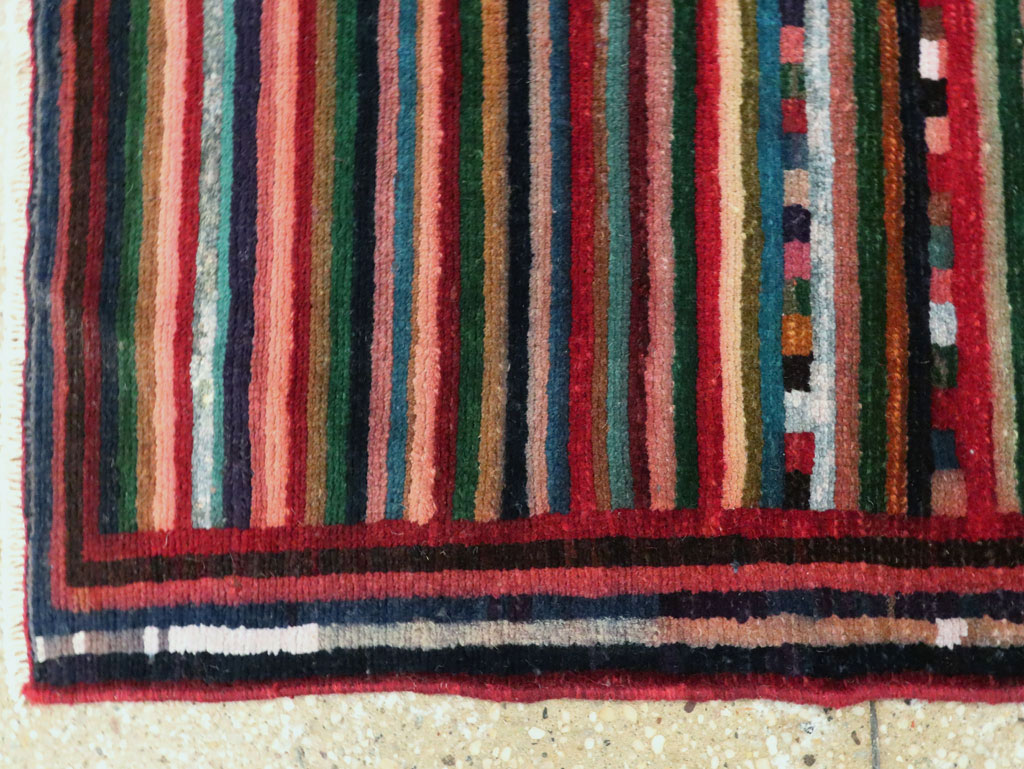 Vintage Persian Mahal Rug, No.27427 - Galerie Shabab
