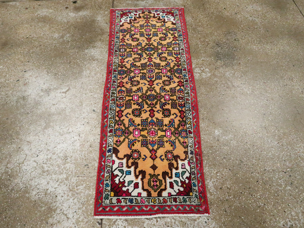 Vintage Persian Hamadan Rug, No.27429 - Galerie Shabab