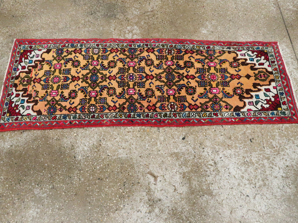 Vintage Persian Hamadan Rug, No.27429 - Galerie Shabab
