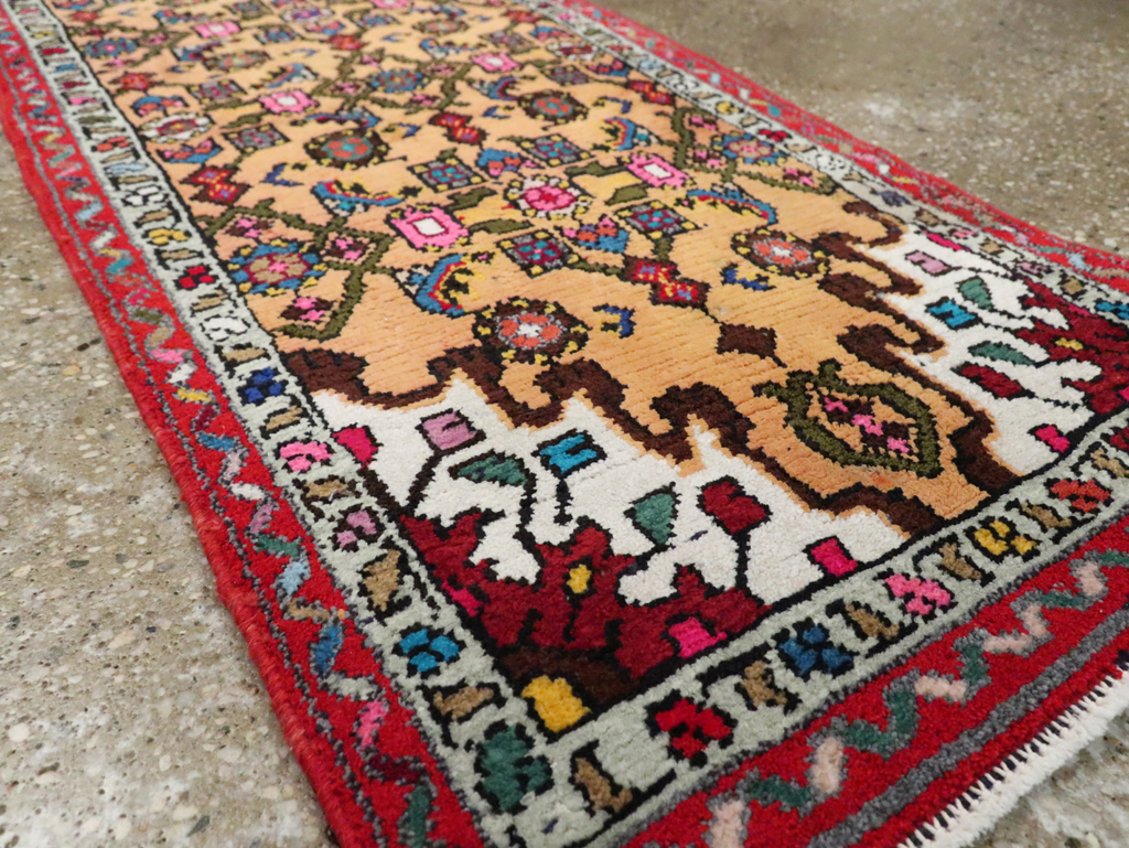 Vintage Persian Hamadan Rug, No.27429 - Galerie Shabab
