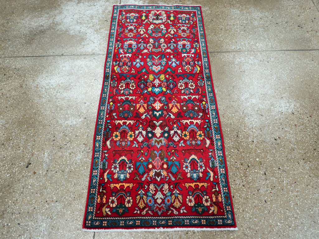 Vintage Persian Mahal Rug, No.27430 - Galerie Shabab