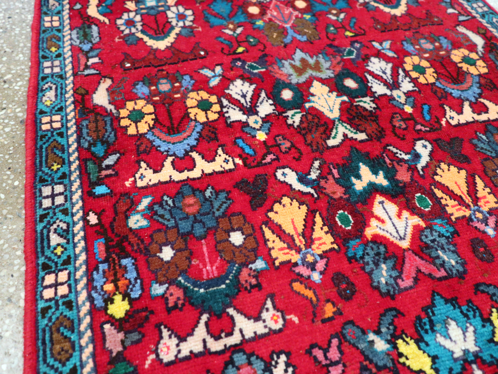 Vintage Persian Mahal Rug, No.27430 - Galerie Shabab