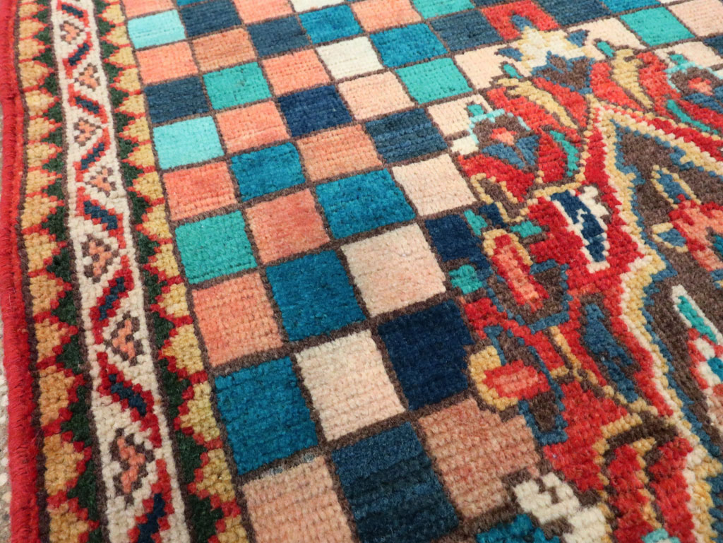 Vintage Persian Mahal Rug, No.27438 - Galerie Shabab