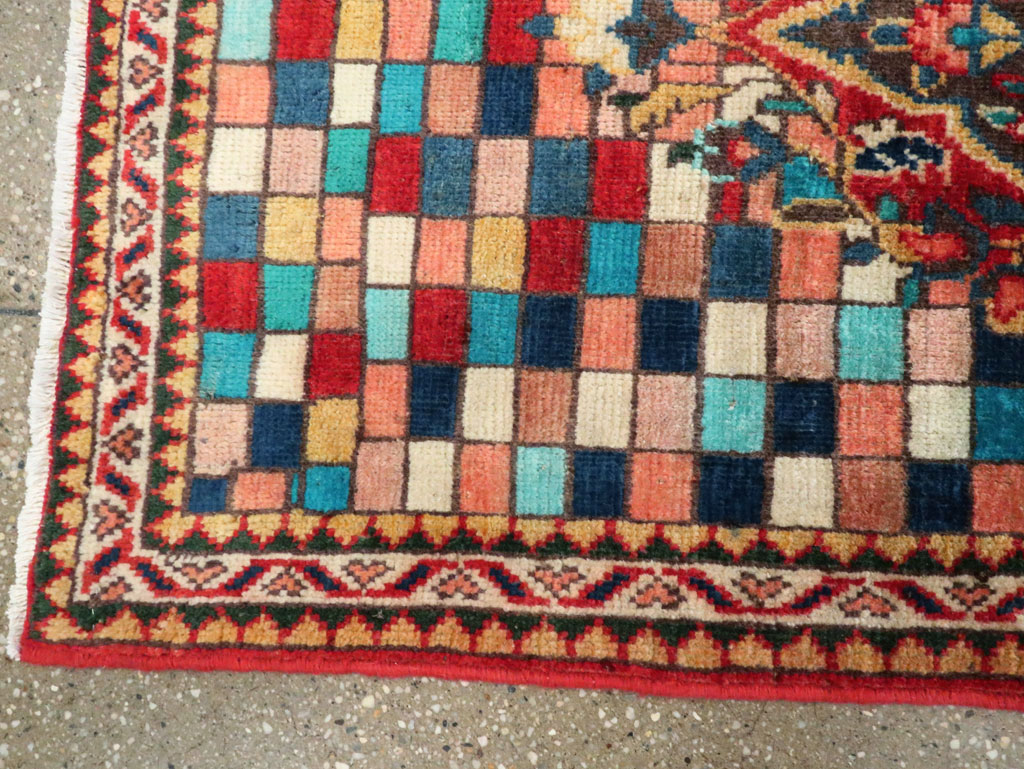 Vintage Persian Mahal Rug, No.27438 - Galerie Shabab