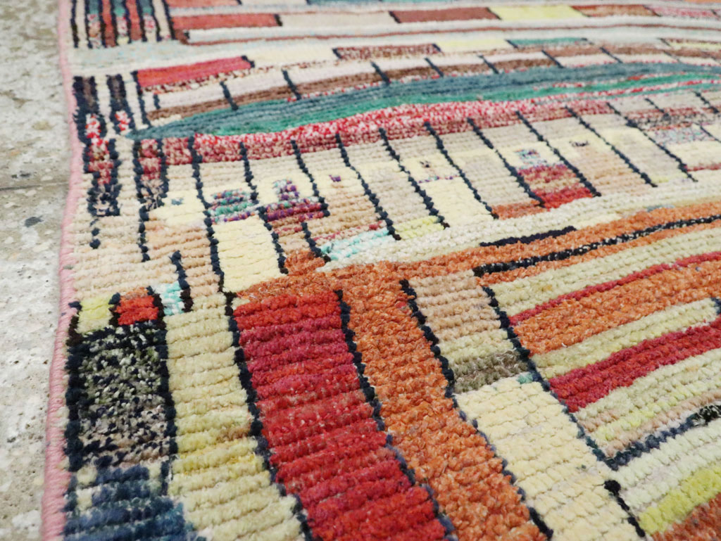 Vintage Persian Gabbeh Rug, No.27445 - Galerie Shabab