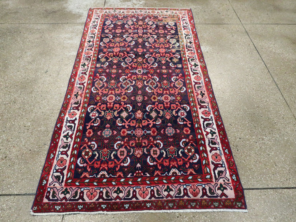 Vintage Persian Hamadan Rug, No.27446 - Galerie Shabab