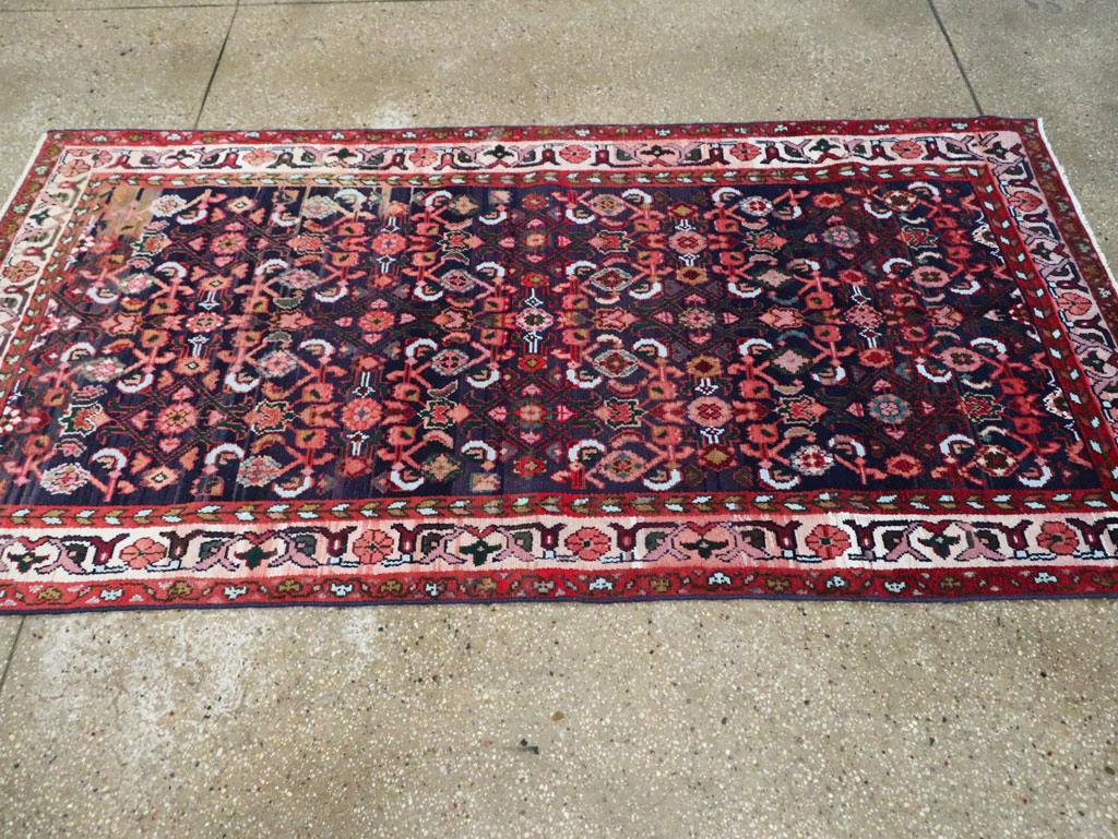 Vintage Persian Hamadan Rug, No.27446 - Galerie Shabab