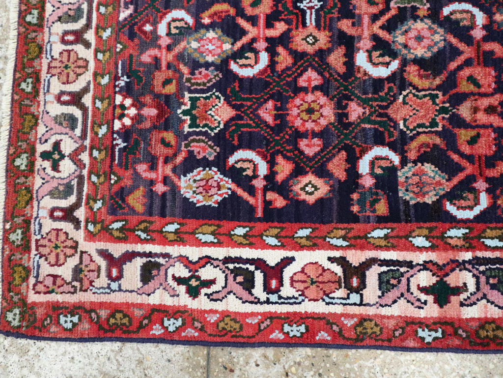 Vintage Persian Hamadan Rug, No.27446 - Galerie Shabab
