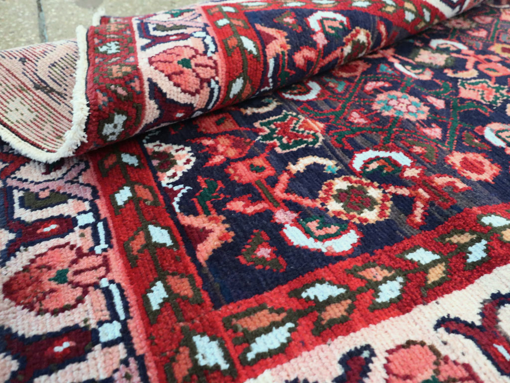 Vintage Persian Hamadan Rug, No.27446 - Galerie Shabab
