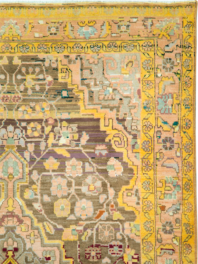 Vintage Persian Hamadan Rug, No.27449 - Galerie Shabab