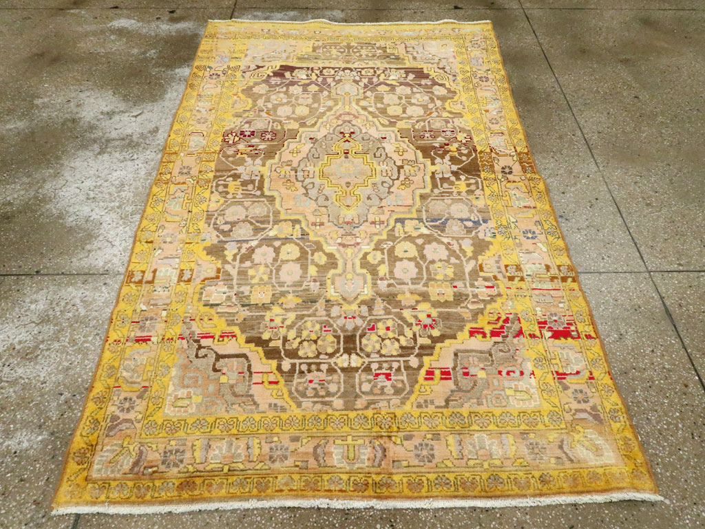 Vintage Persian Hamadan Rug, No.27449 - Galerie Shabab