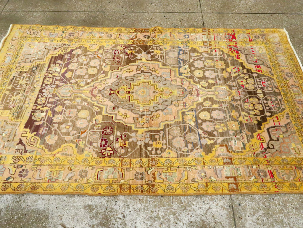 Vintage Persian Hamadan Rug, No.27449 - Galerie Shabab