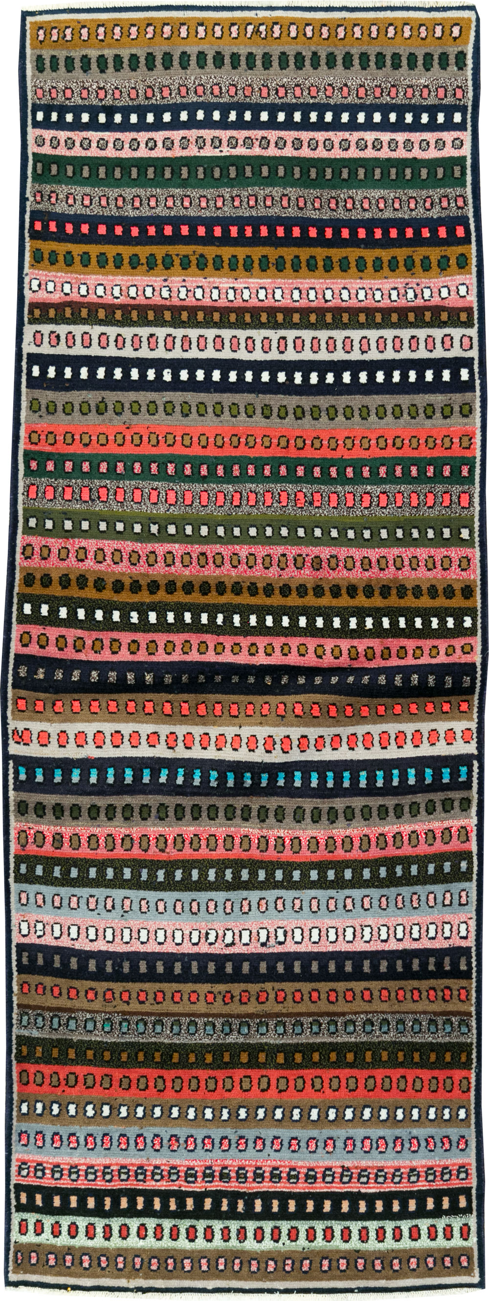 Vintage Persian Hamadan Runner, No.27450 - Galerie Shabab