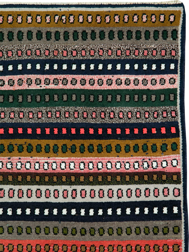 Vintage Persian Hamadan Runner, No.27450 - Galerie Shabab