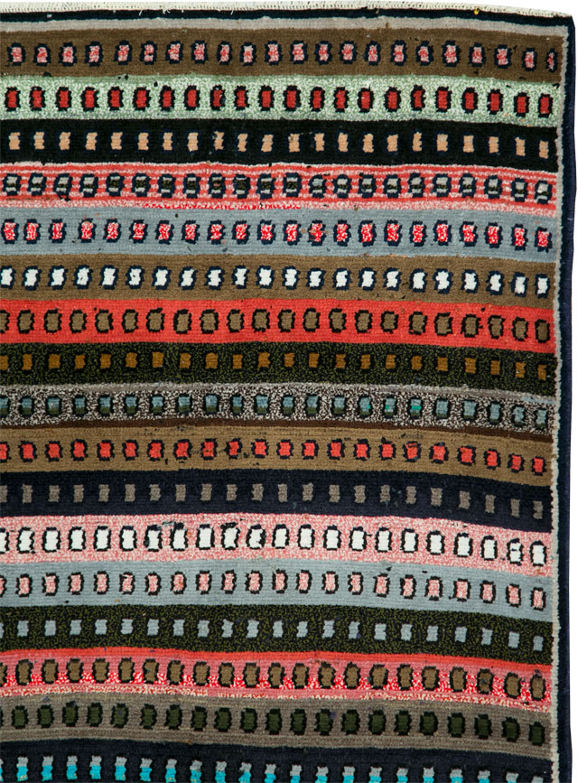 Vintage Persian Hamadan Runner, No.27450 - Galerie Shabab