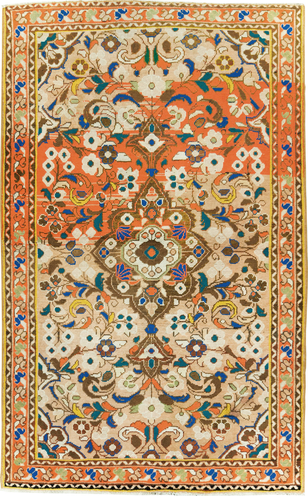Vintage Persian Hamadan Rug, No.27452 - Galerie Shabab