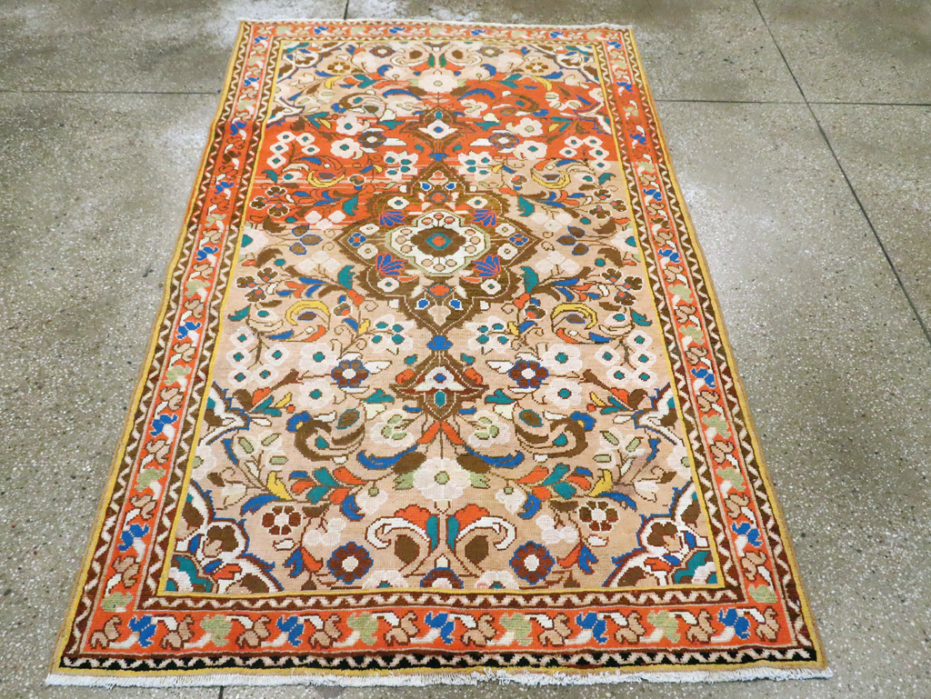 Vintage Persian Hamadan Rug, No.27452 - Galerie Shabab