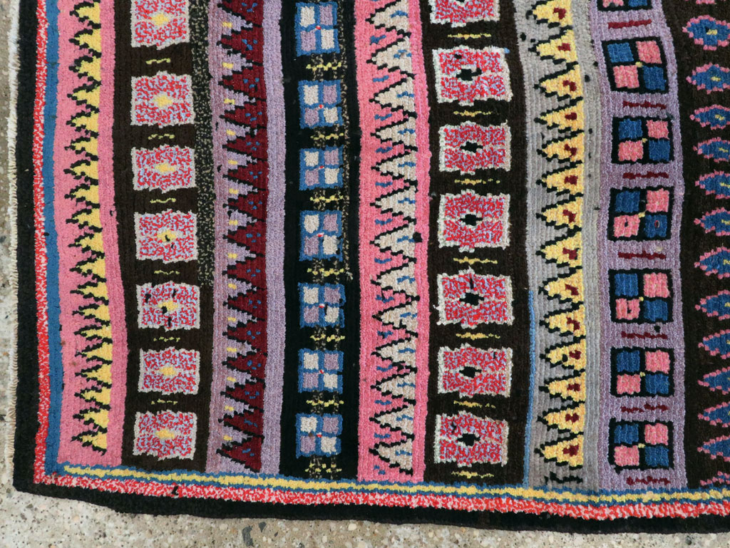Vintage Persian Mahal Runner, No.27453 - Galerie Shabab