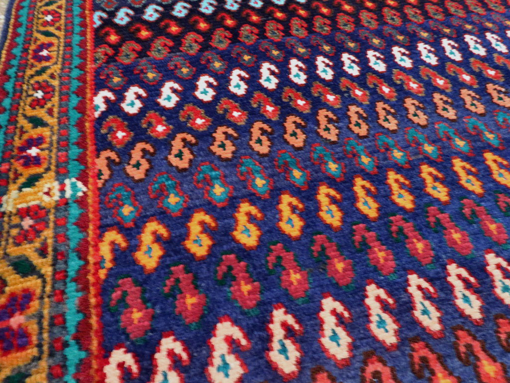 Vintage Persian Hamadan Runner, No.27455 - Galerie Shabab