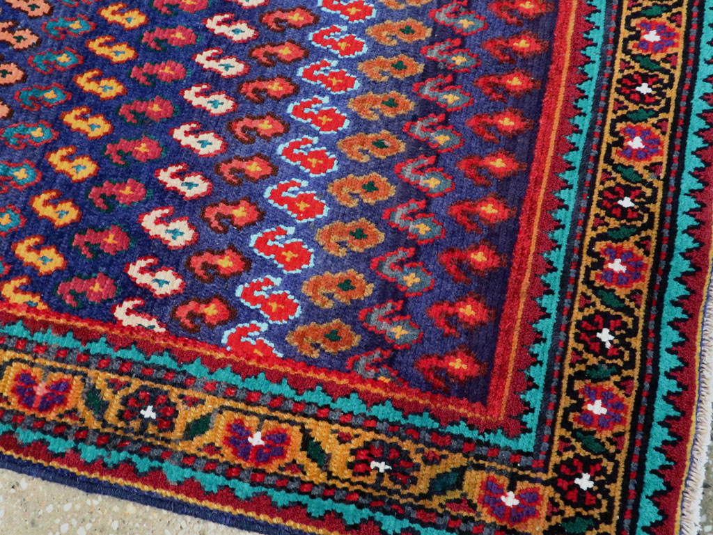 Vintage Persian Hamadan Runner, No.27455 - Galerie Shabab