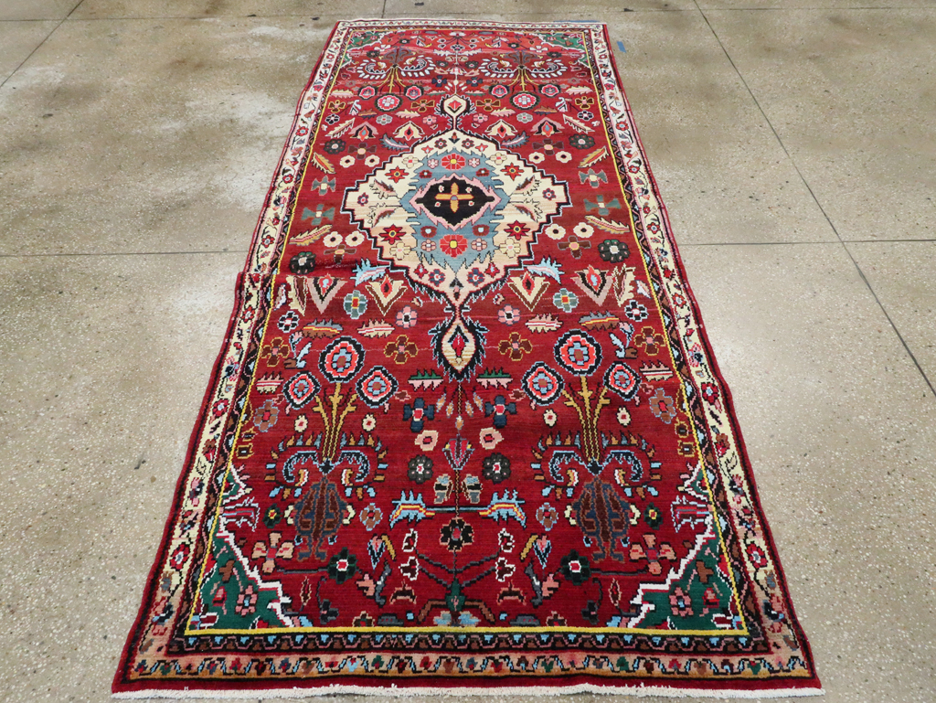 Vintage Persian Hamadan Rug, No.27458 - Galerie Shabab