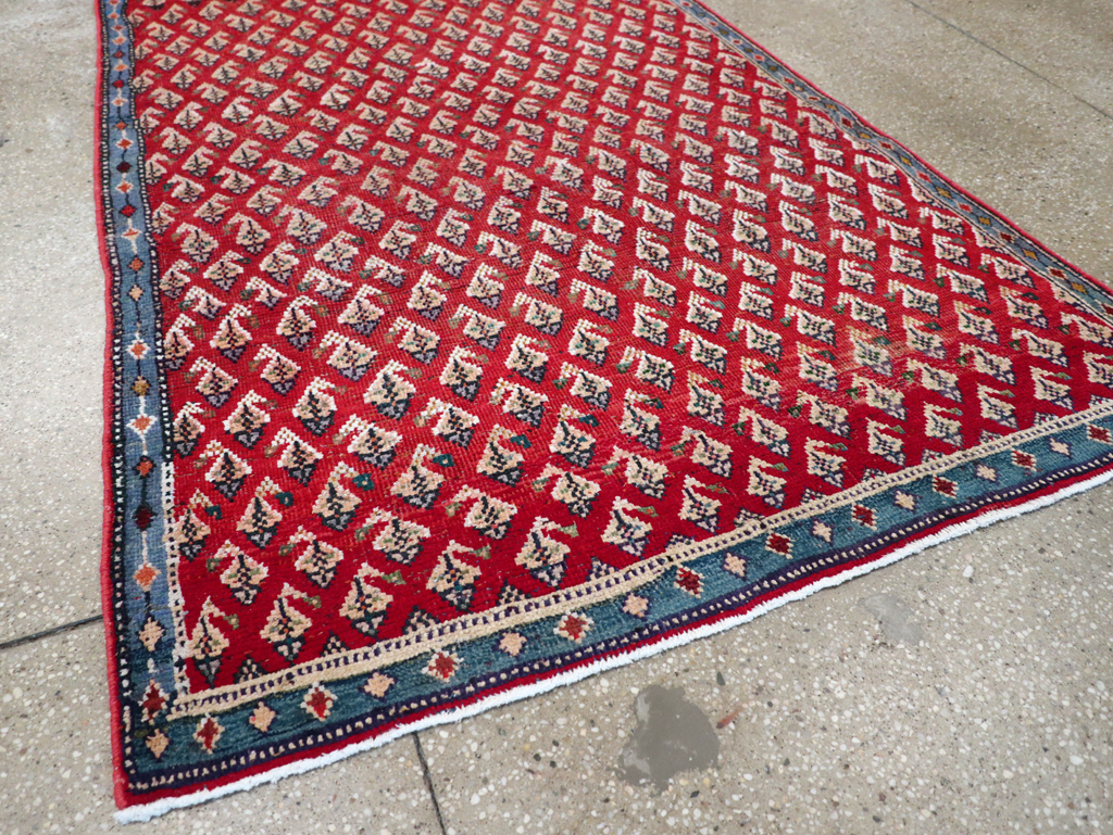 Vintage Persian Mahal Gallery Rug, No.27459 - Galerie Shabab