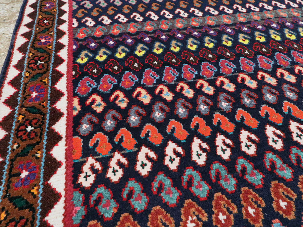 Vintage Persian Hamadan Runner, No.27462 - Galerie Shabab