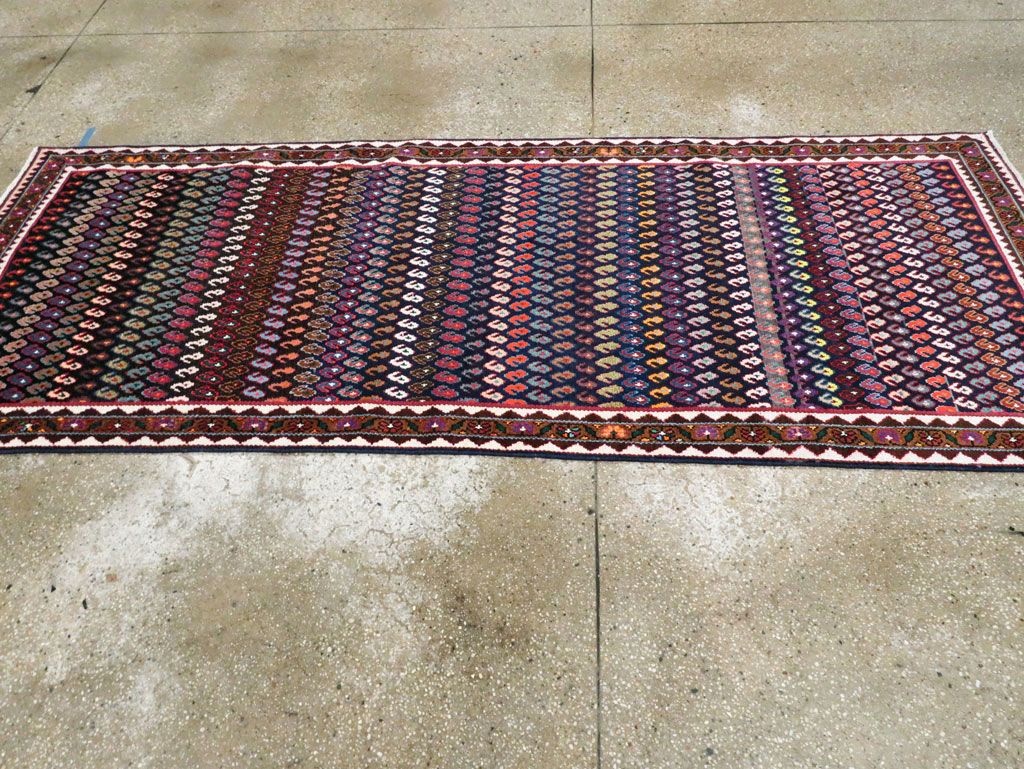 Vintage Persian Hamadan Runner, No.27462 - Galerie Shabab