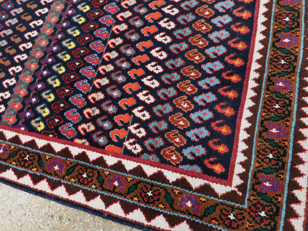 Vintage Persian Hamadan Runner, No.27462 - Galerie Shabab