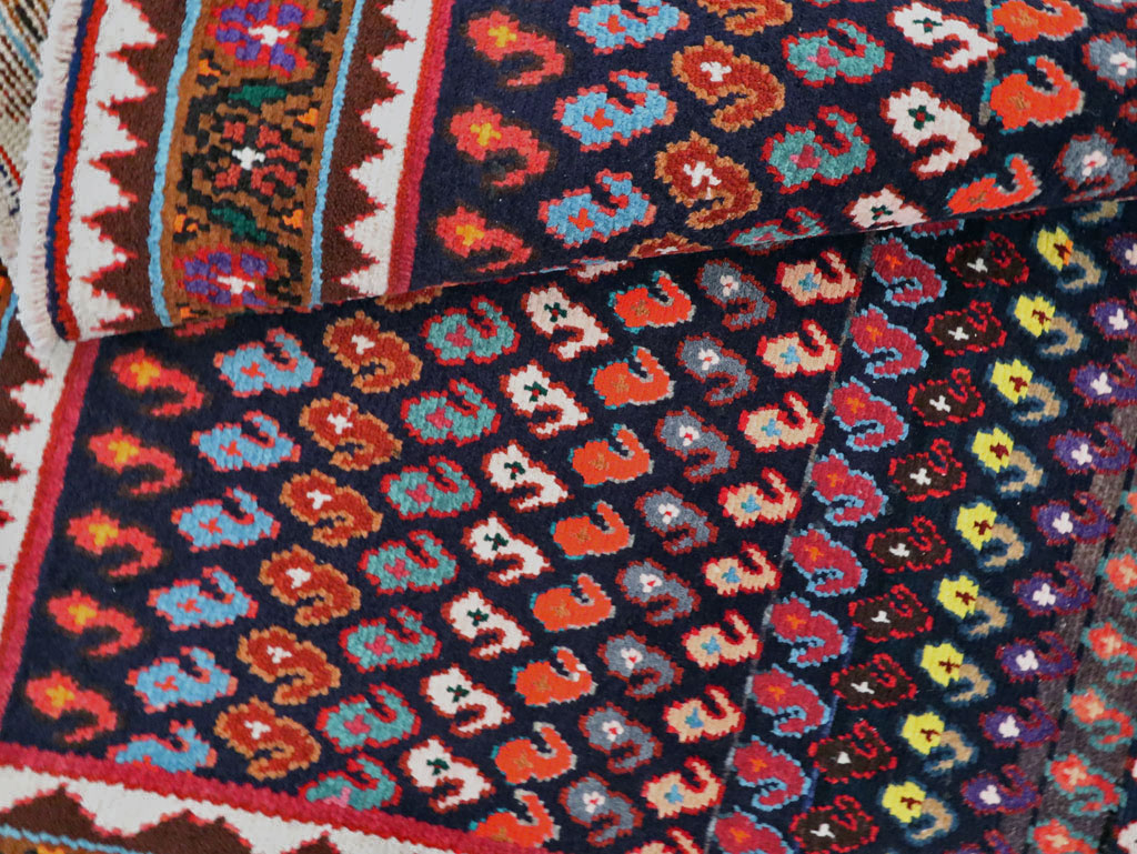 Vintage Persian Hamadan Runner, No.27462 - Galerie Shabab