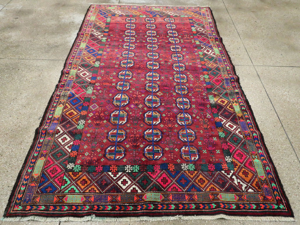 Vintage Persian Baluch Rug, No.27463 - Galerie Shabab