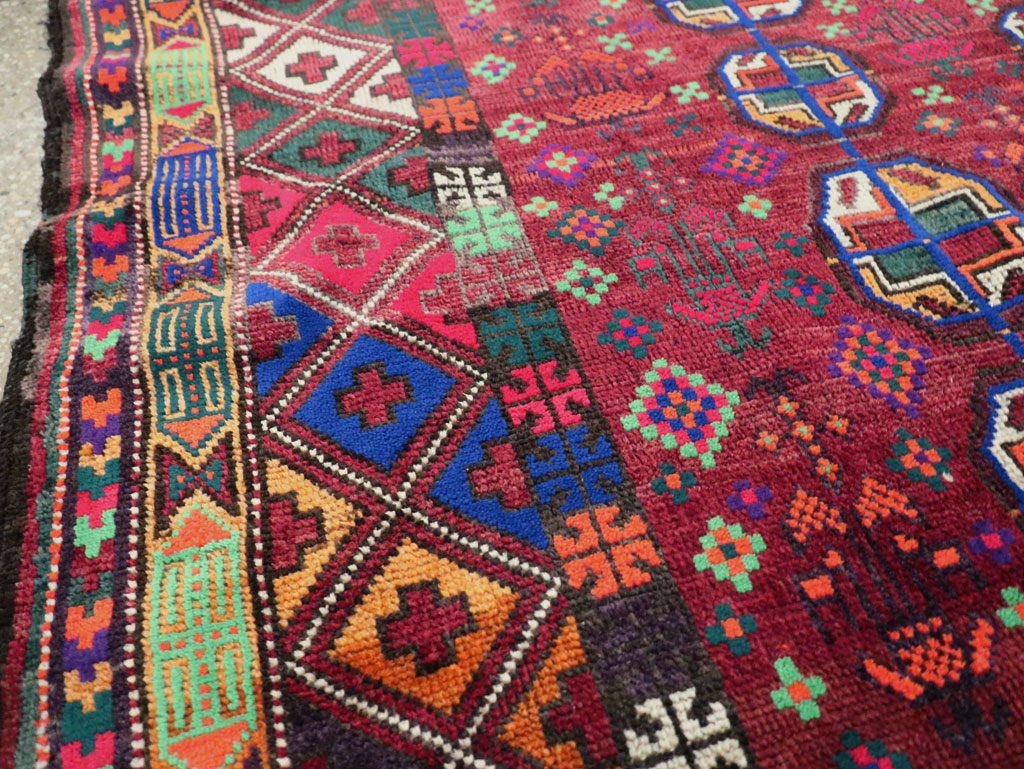 Vintage Persian Baluch Rug, No.27463 - Galerie Shabab
