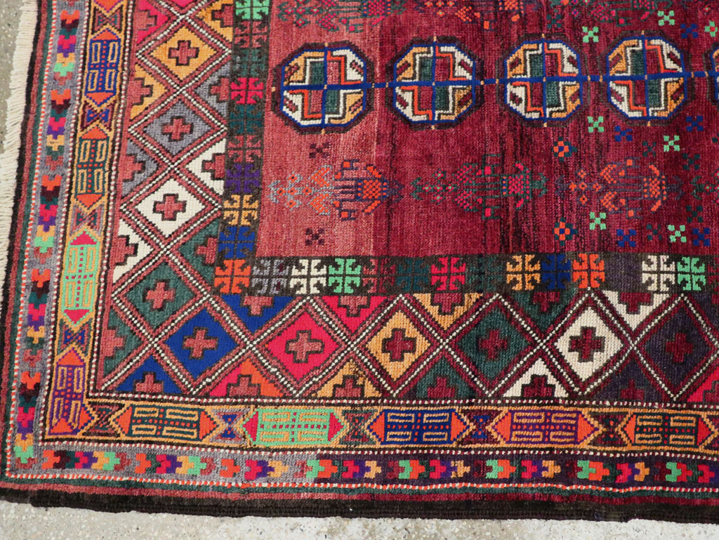 Vintage Persian Baluch Rug, No.27463 - Galerie Shabab