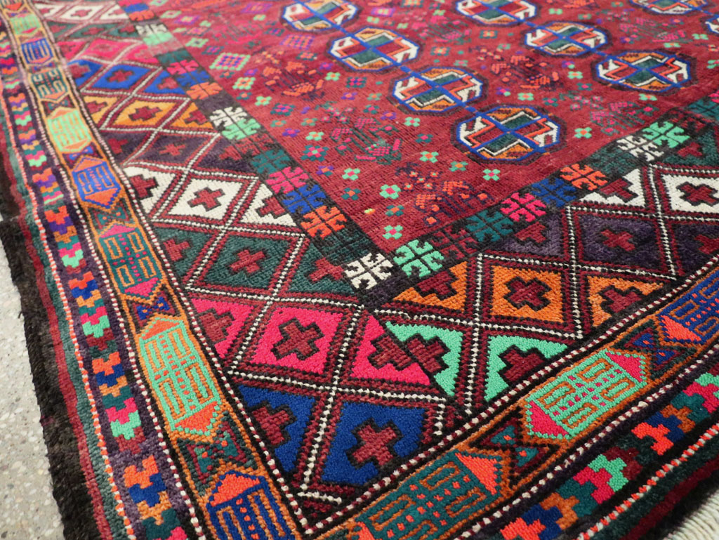 Vintage Persian Baluch Rug, No.27463 - Galerie Shabab