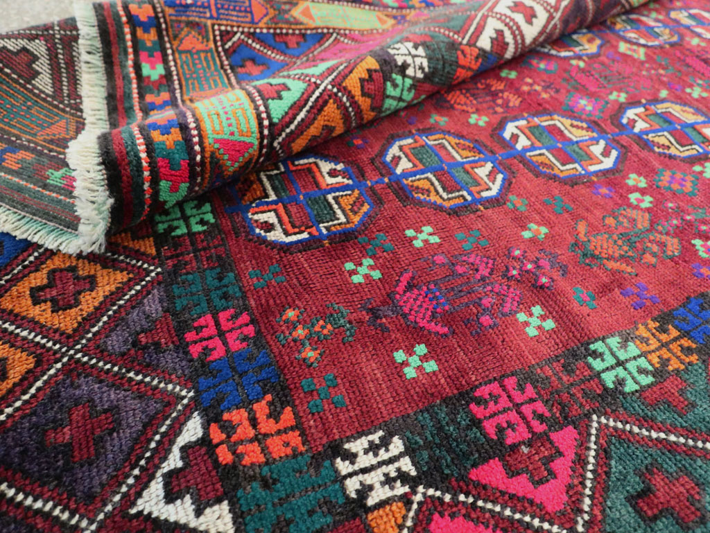 Vintage Persian Baluch Rug, No.27463 - Galerie Shabab