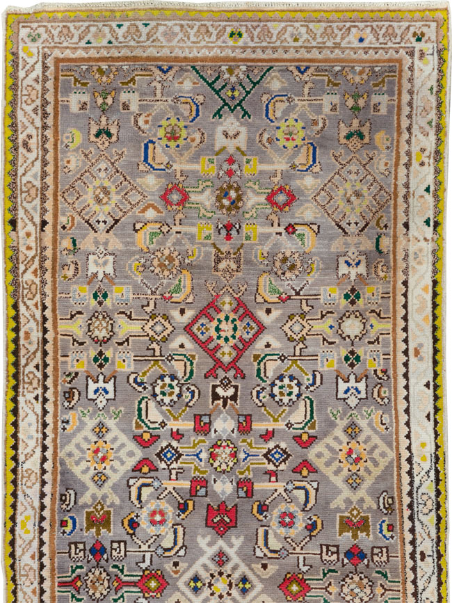 Vintage Persian Hamadan Runner, No.27464 - Galerie Shabab