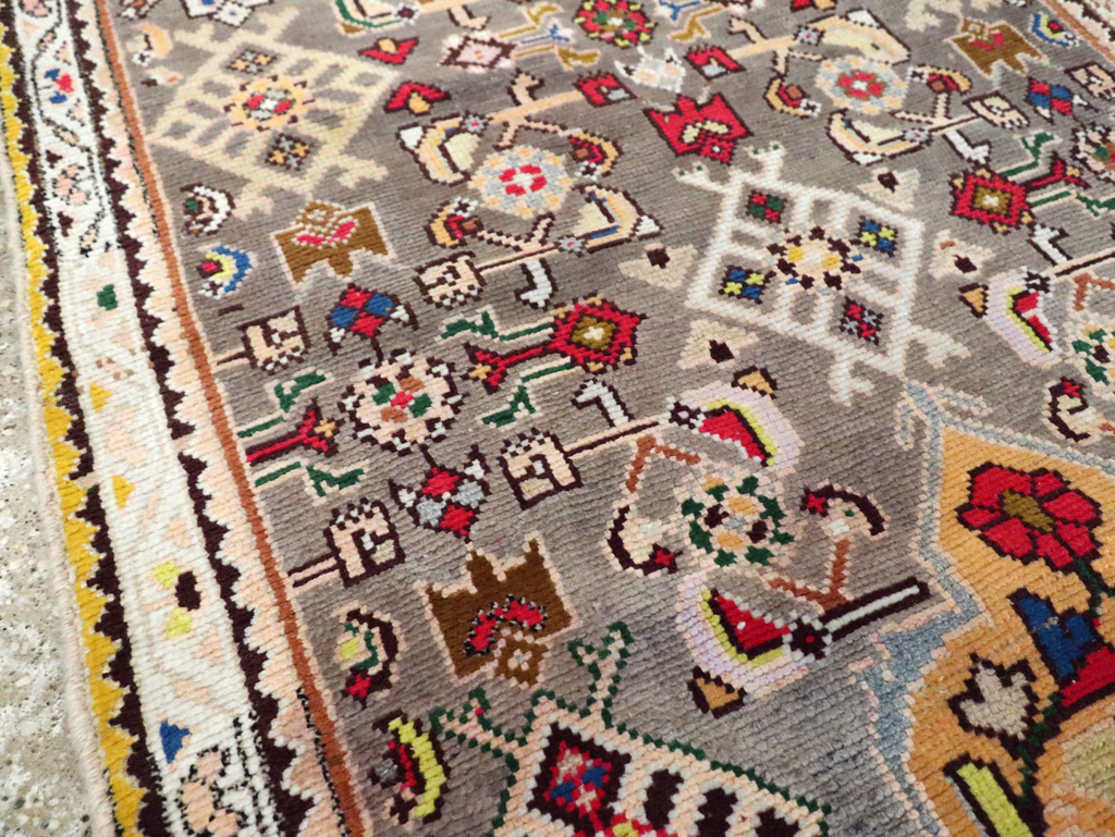 Vintage Persian Hamadan Runner, No.27464 - Galerie Shabab