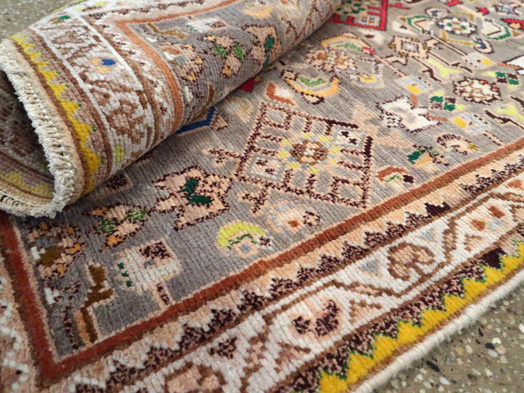Vintage Persian Hamadan Runner, No.27464 - Galerie Shabab