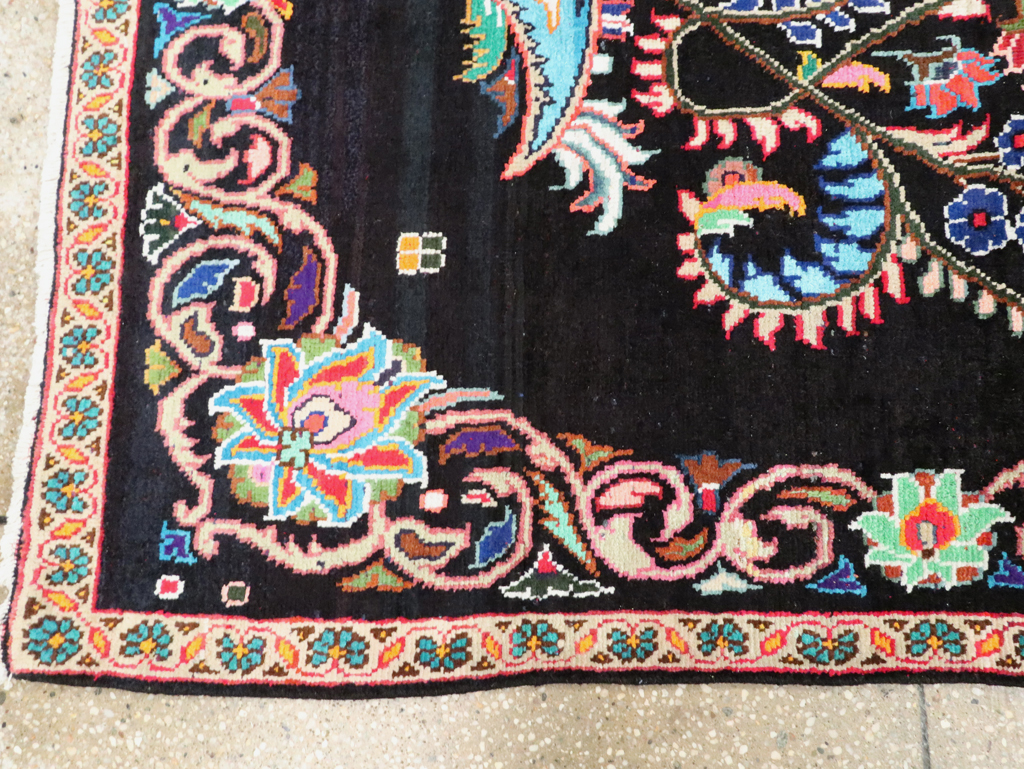 Vintage Persian Hamadan Rug, No.27465 - Galerie Shabab