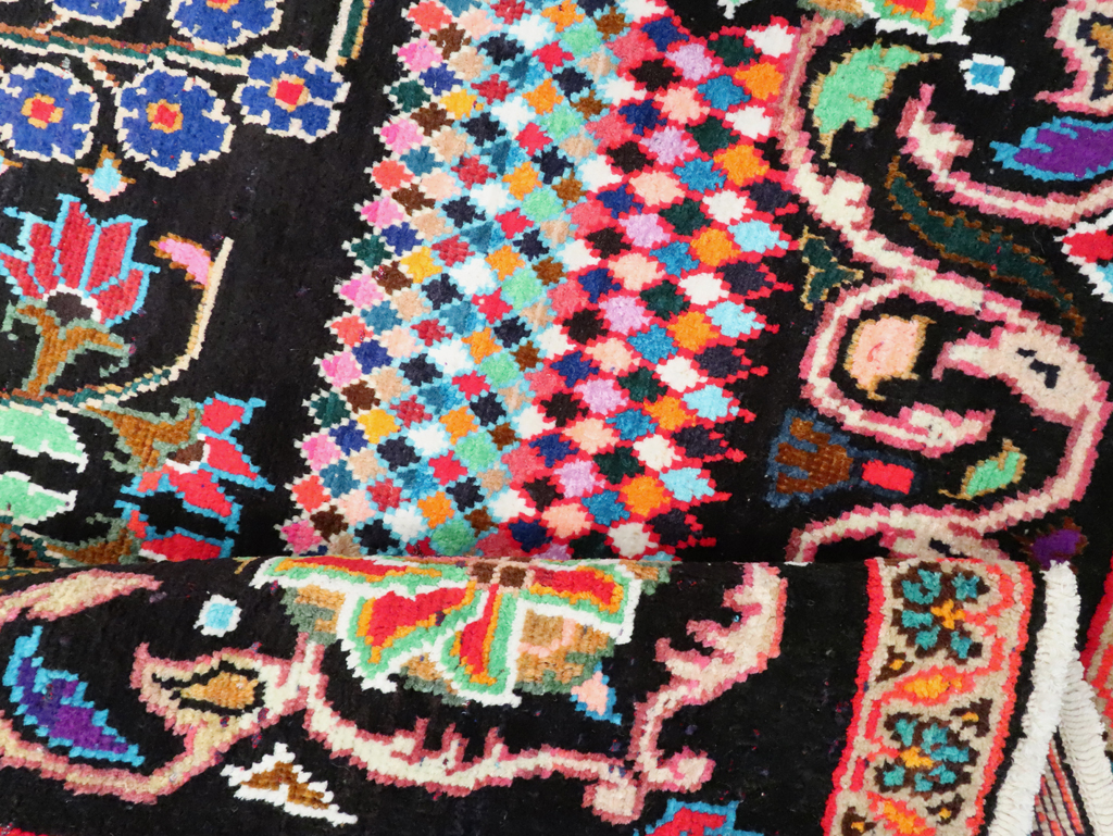 Vintage Persian Hamadan Rug, No.27465 - Galerie Shabab