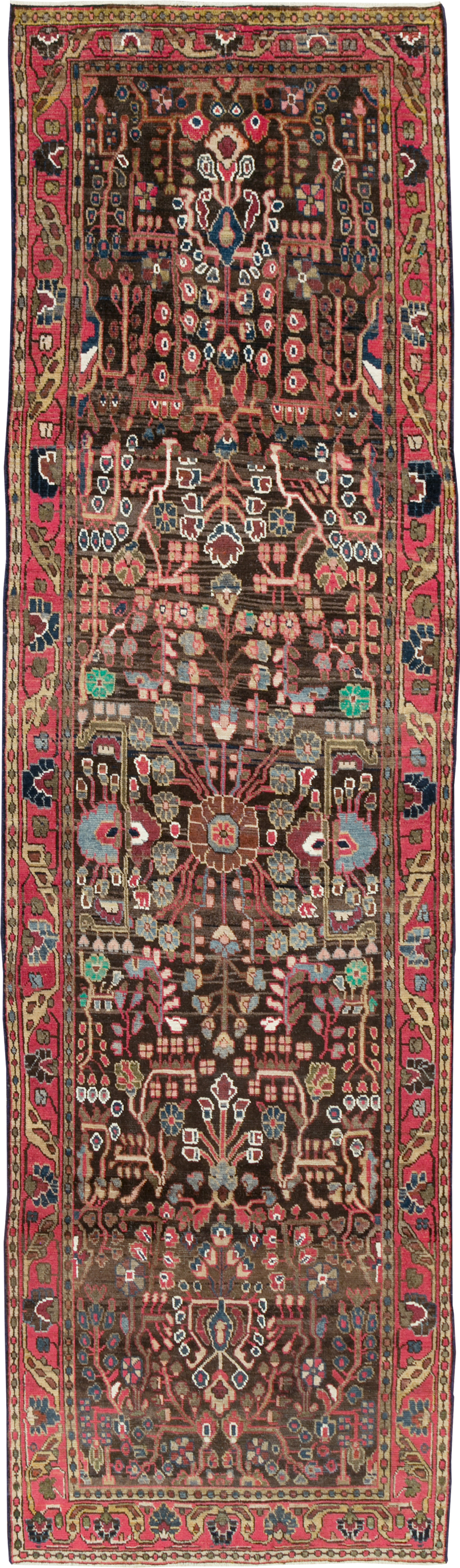 Vintage Persian Hamadan Rug, No.27466 - Galerie Shabab