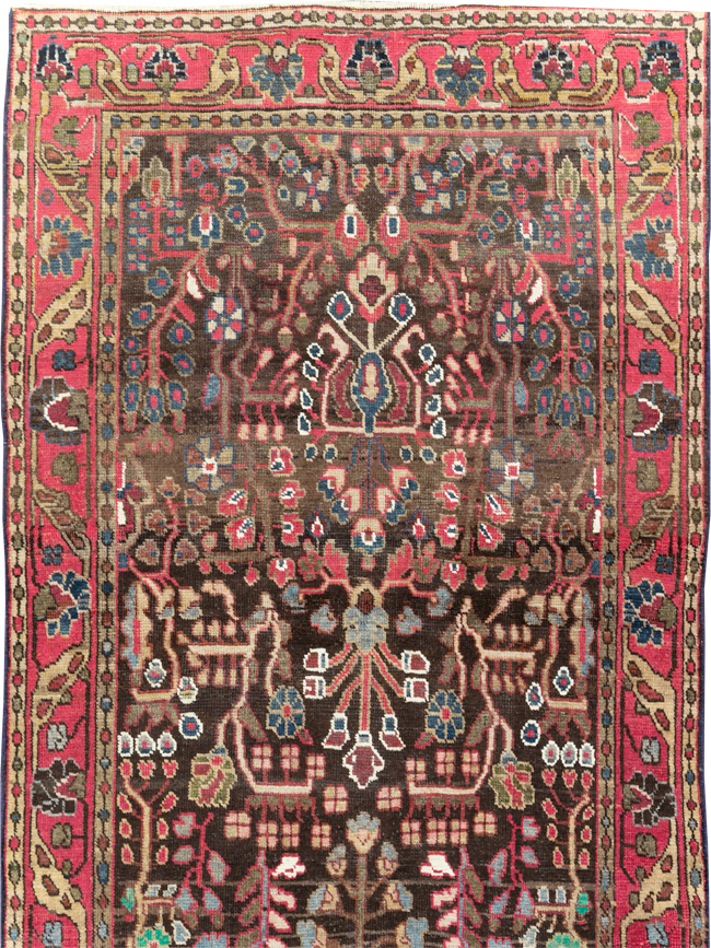 Vintage Persian Hamadan Rug, No.27466 - Galerie Shabab