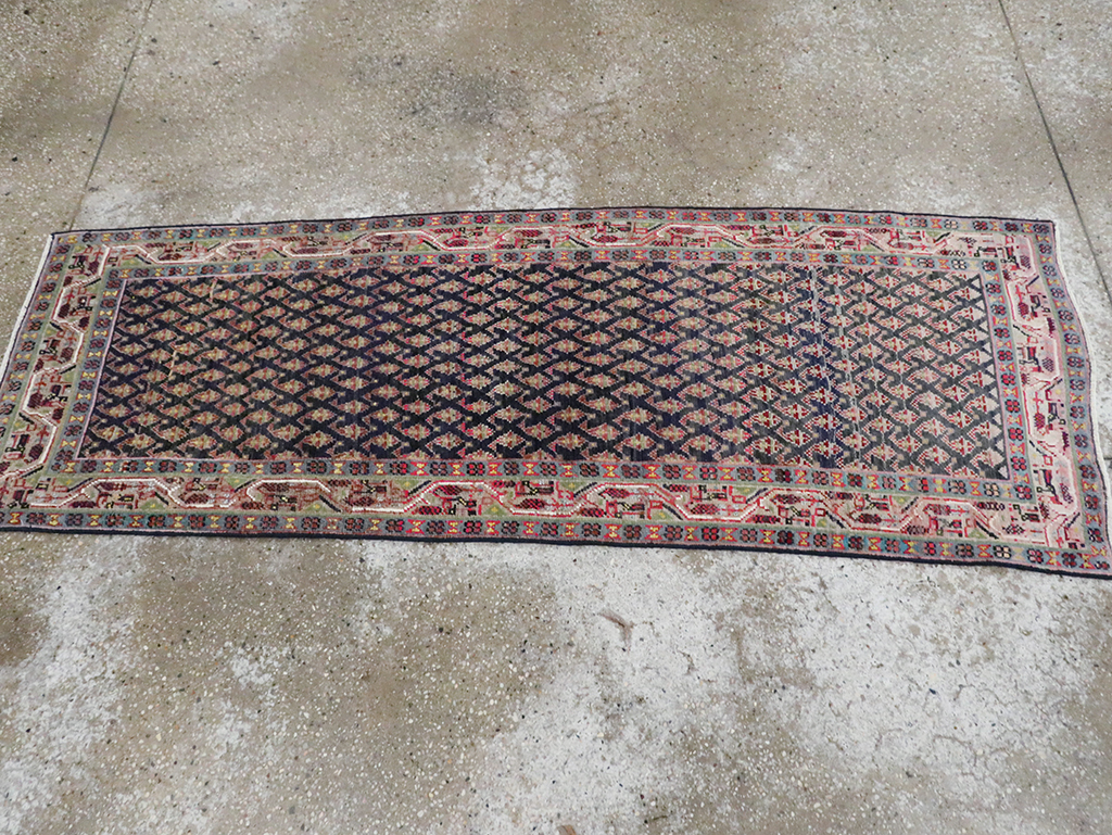Vintage Persian Hamadan Rug, No.27467 - Galerie Shabab