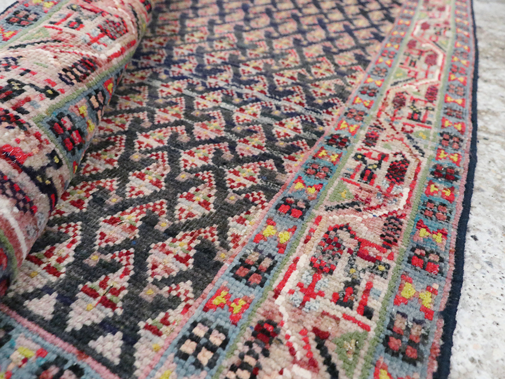 Vintage Persian Hamadan Rug, No.27467 - Galerie Shabab
