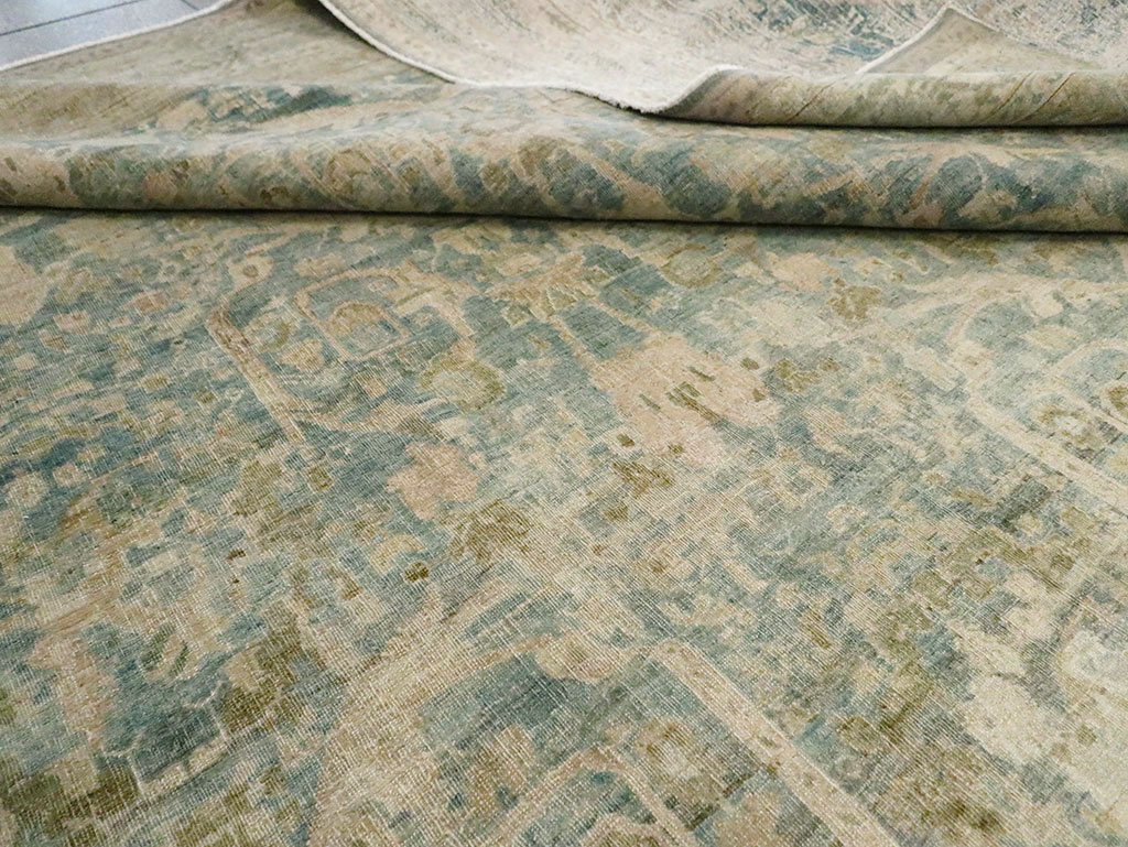 Antique Persian Bidjar Oversize Carpet, No.27478 - Galerie Shabab