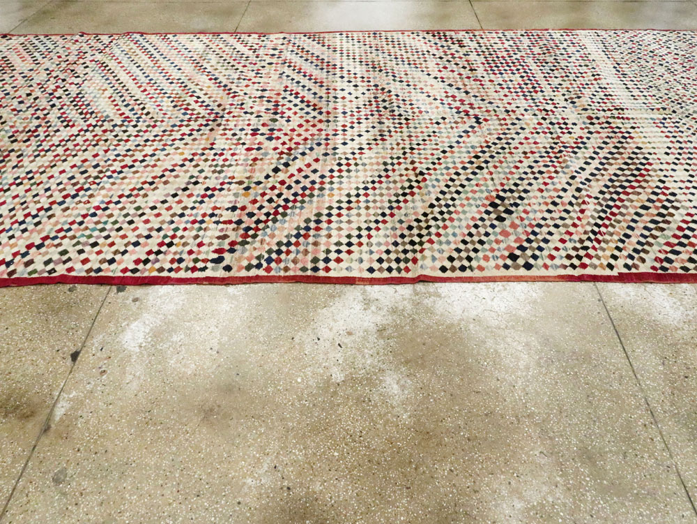 Vintage Turkish Anatolian Gallery Carpet, No.27480 - Galerie Shabab