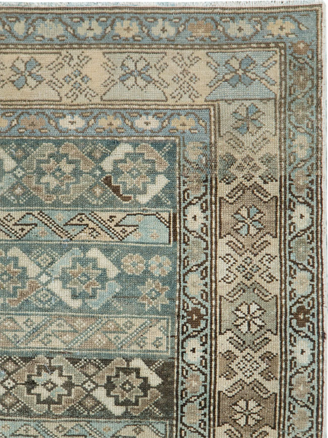 Vintage Persian Malayer Accent Rug, No.27483 - Galerie Shabab