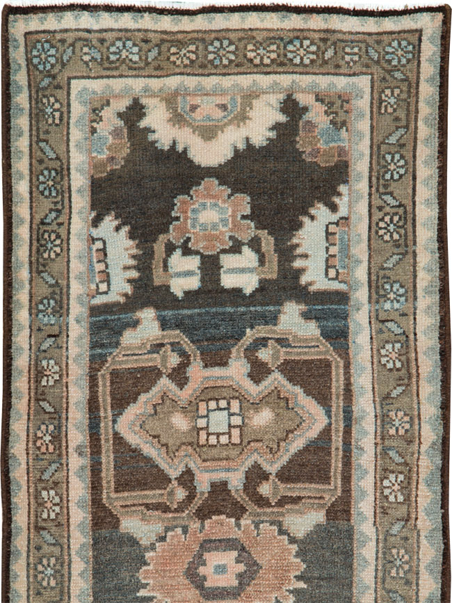 Vintage Persian Malayer Runner, No.27487 - Galerie Shabab