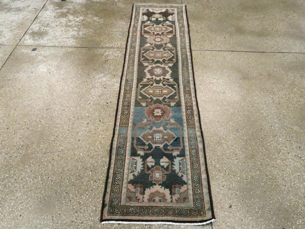 Vintage Persian Malayer Runner, No.27487 - Galerie Shabab