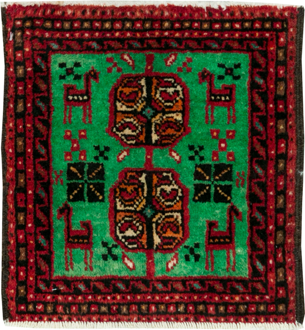 Vintage Persian Baluch Tribal Throw Rug (Pair: 3 of 4), No.27494 - Galerie Shabab